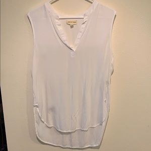 White Cloth & Stone Sleeveless blouse
